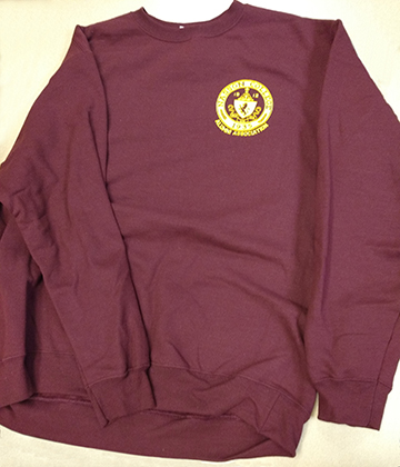 Nasson College Alumni Association Maroon Sweatshirt